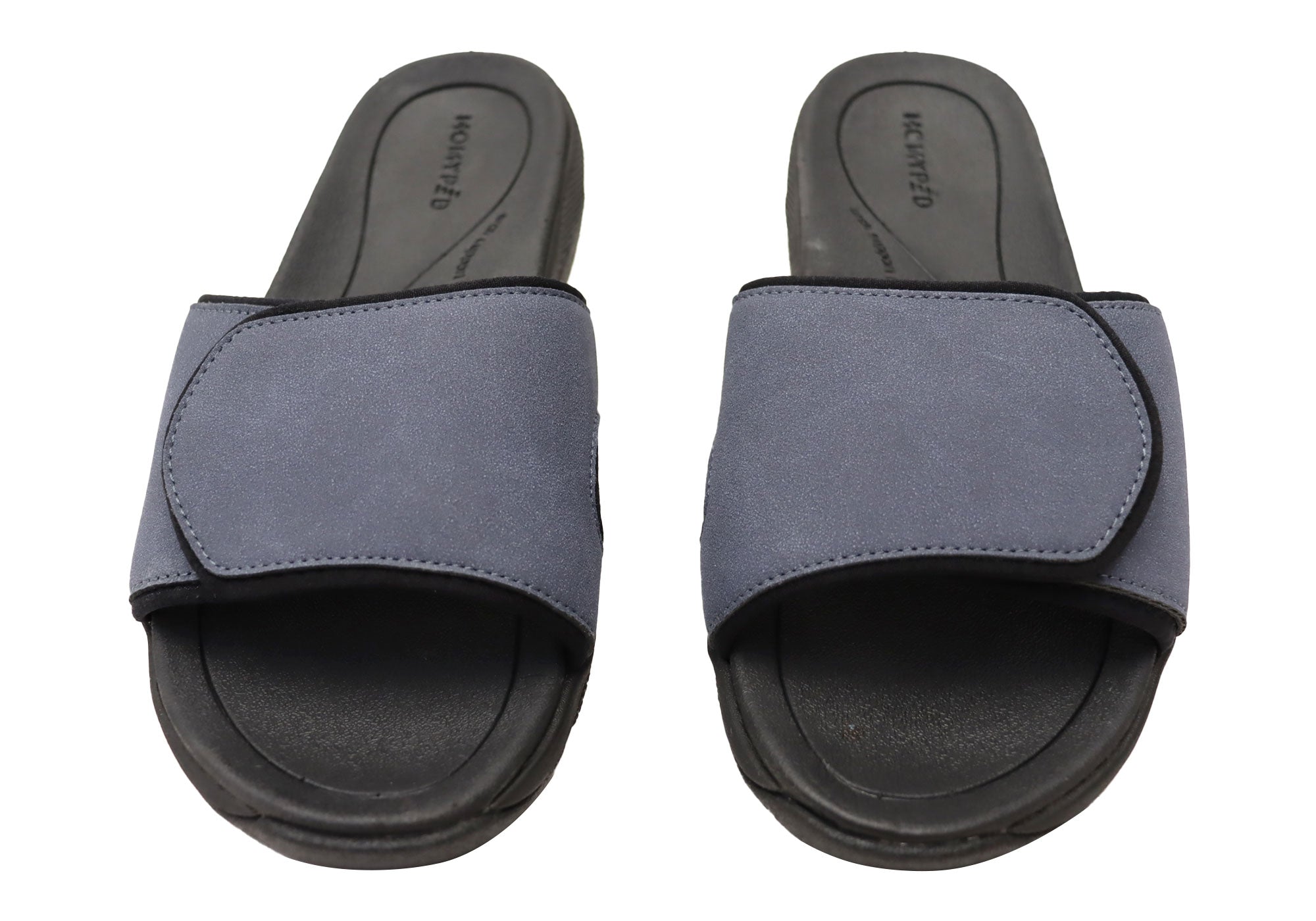 Homyped Ucray Slide Mens Comfortable Extra Extra Wide Slides Sandals