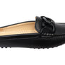 Savelli Paula Womens Brazilian Leather Closed Toe Open Back Mules