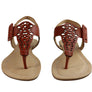 Bottero Georgia Womens Comfortable Leather Sandals Made In Brazil