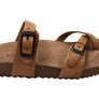 Via Paula Toto Womens Leather Comfort Thongs Sandals Made in Brazil