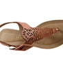 Bottero Georgia Womens Comfortable Leather Sandals Made In Brazil