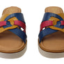 Lola Canales Zena Womens Comfortable Spanish Leather Slides Sandals