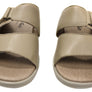 Flex & Go Banksia Womens Leather Slides Sandals Made In Portugal