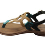 New Face Ellis Womens Comfortable Leather Sandals Made In Brazil
