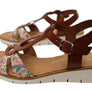 Lola Canales Salli Womens Comfortable Leather Sandals Made In Spain