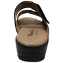 Flex & Go Banksia Womens Leather Slides Sandals Made In Portugal