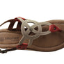 New Face Ellis Womens Comfortable Leather Sandals Made In Brazil