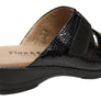 Flex & Go Banksia Womens Leather Slides Sandals Made In Portugal
