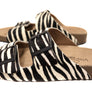 Via Paula Hilda Womens Leather Comfort Slides Sandals Made in Brazil