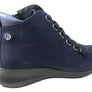Flex & Go Cosmo Womens Comfort Leather Ankle Boots Made In Portugal