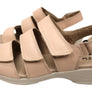 Flex & Go Renay Womens Comfortable Leather Sandals Made In Portugal