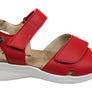 Flex & Go Britney Womens Comfortable Leather Sandals Made In Portugal