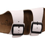 Via Paula Hilda Womens Leather Comfort Slides Sandals Made in Brazil