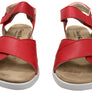 Flex & Go Britney Womens Comfortable Leather Sandals Made In Portugal