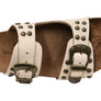 Via Paula Renee Womens Leather Comfort Slides Sandals Made in Brazil