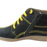 Flex & Go June Womens Comfortable Leather Ankle Boots Made In Portugal