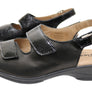 Flex & Go Mary Womens Comfortable Leather Sandals Made In Portugal