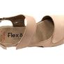 Flex & Go Carmella Womens Comfortable Leather Sandals Made In Portugal