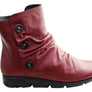 Flex & Go Loz Womens Comfortable Leather Ankle Boots Made In Portugal