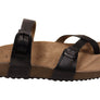 Via Paula Toto Womens Leather Comfort Thongs Sandals Made in Brazil