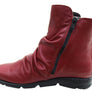 Flex & Go Loz Womens Comfortable Leather Ankle Boots Made In Portugal