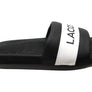 Lacoste Womens Comfortable Croco Slide 0721 Slides Sandals