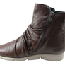 Flex & Go Loz Womens Comfortable Leather Ankle Boots Made In Portugal