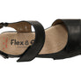 Flex & Go Carmella Womens Comfortable Leather Sandals Made In Portugal
