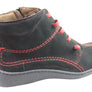 Flex & Go June Womens Comfortable Leather Ankle Boots Made In Portugal