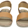 Flex & Go Lina Womens Comfortable Leather Sandals Made In Portugal