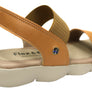 Flex & Go Lina Womens Comfortable Leather Sandals Made In Portugal