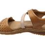 Orizonte Sorrento Womens Comfortable European Leather Sandals