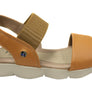 Flex & Go Lina Womens Comfortable Leather Sandals Made In Portugal