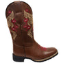 D Milton Claire Womens Comfortable Leather Western Cowboy Boots