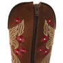 D Milton Claire Womens Comfortable Leather Western Cowboy Boots