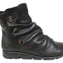 Flex & Go Loz Womens Comfortable Leather Ankle Boots Made In Portugal