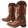 D Milton Claire Womens Comfortable Leather Western Cowboy Boots