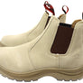 KingGee Mens Flinders Suede Steel Cap Gusset Work Boots
