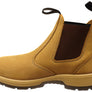Hard Yakka Mens Leather Outback Pull On Steel Toe PR Safety Boots