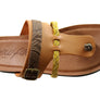 New Face Palms Womens Comfortable Leather Sandals Made In Brazil