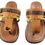 New Face Palms Womens Comfortable Leather Sandals Made In Brazil