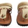 New Face Palms Womens Comfortable Leather Sandals Made In Brazil
