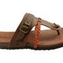 New Face Palms Womens Comfortable Leather Sandals Made In Brazil