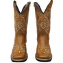 D Milton Belle Womens Comfortable Leather Western Cowboy Boots