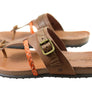 New Face Palms Womens Comfortable Leather Sandals Made In Brazil