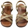 New Face Island Womens Comfortable Leather Sandals Made In Brazil
