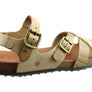 New Face Island Womens Comfortable Leather Sandals Made In Brazil