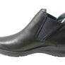 Flex & Go Yorka Womens Comfort Leather Ankle Boots Made In Portugal