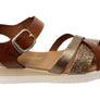 Lola Canales Lizzie Womens Comfortable Leather Sandals Made In Spain