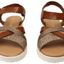 Lola Canales Lizzie Womens Comfortable Leather Sandals Made In Spain